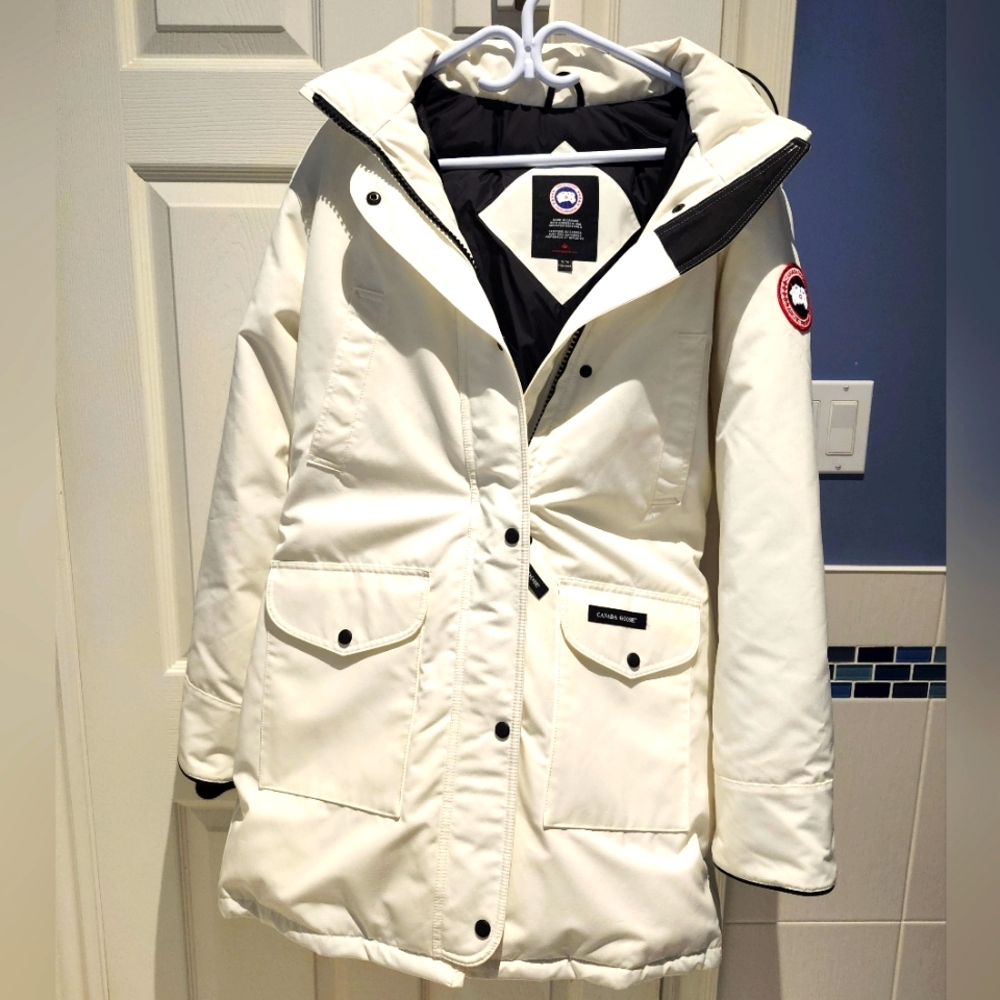 Canada Goose White Women's Jacket